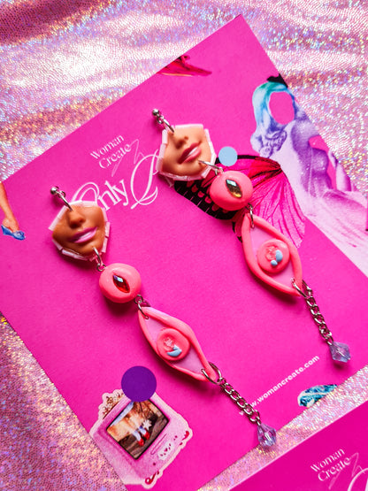 Barbie Vulva Earrings