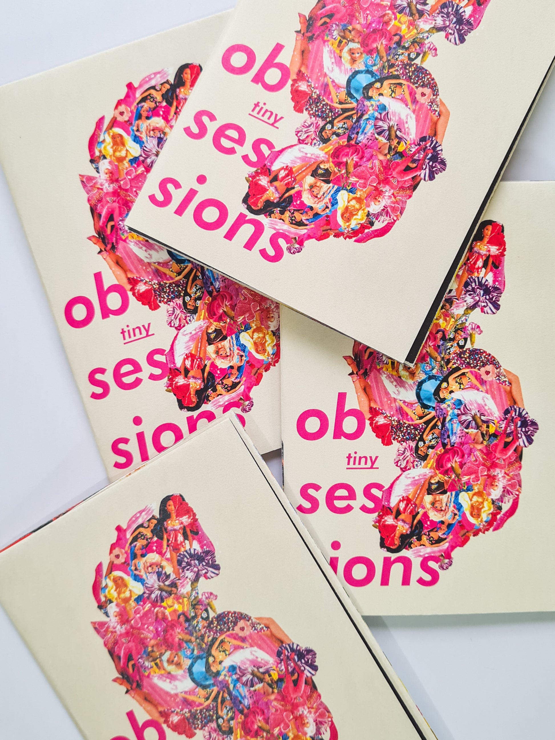 'TINY OBSESSIONS' collage zine - Woman Create