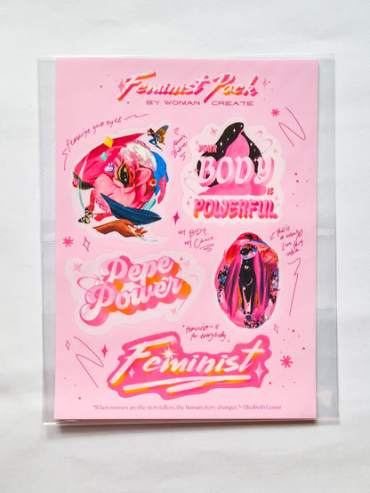 FEMINIST PACK Sticker Sheet