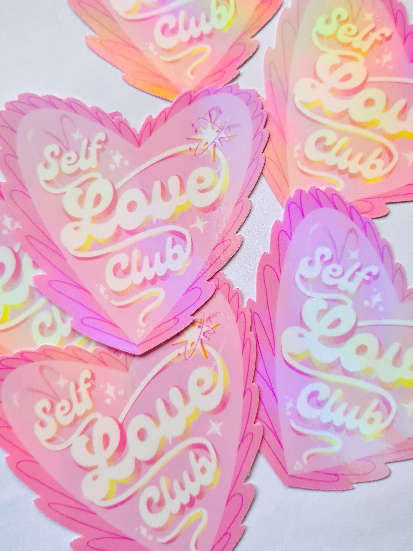 Self Love Club type sticker - Woman Create