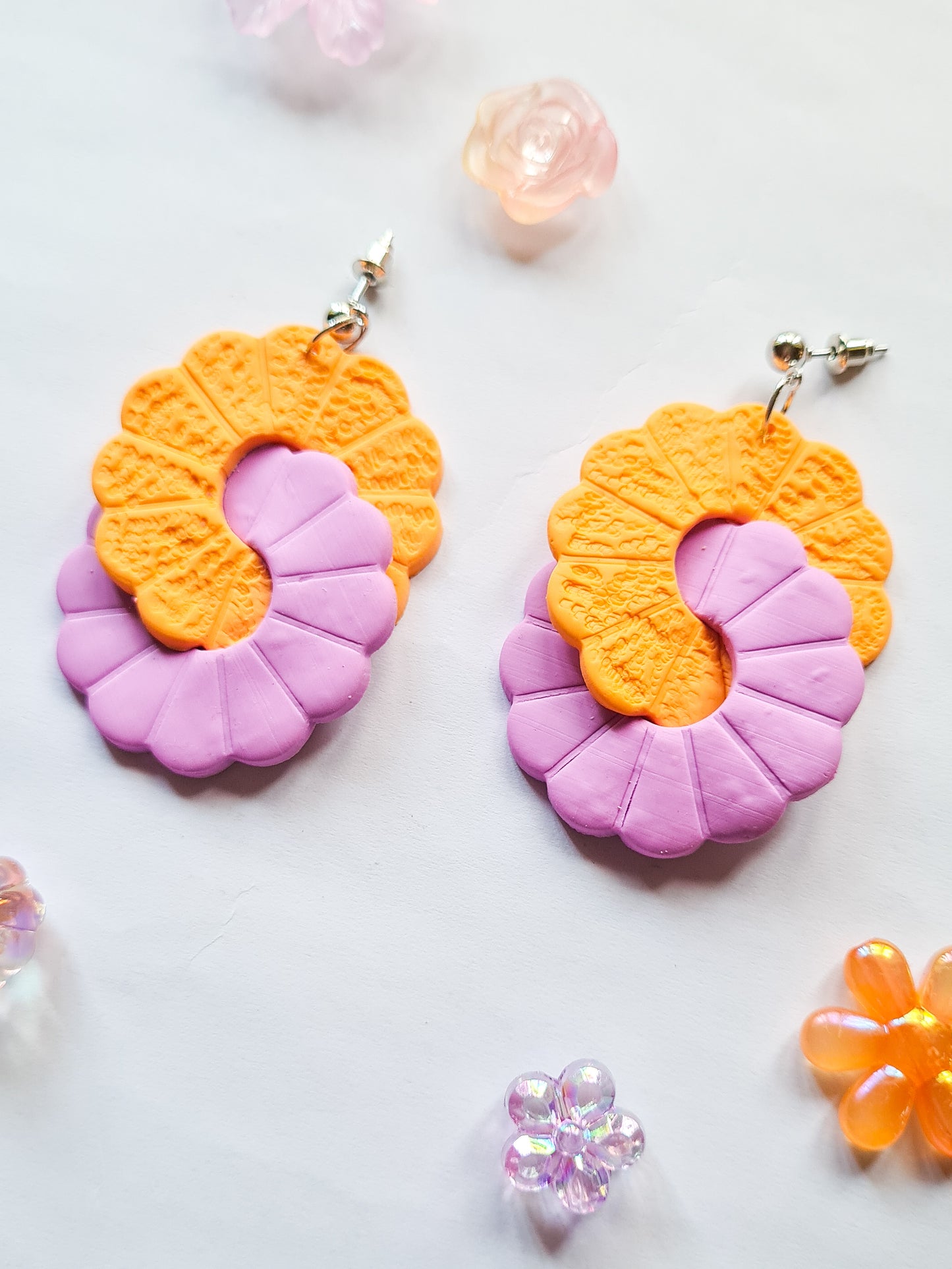 Gemini Flower Earrings