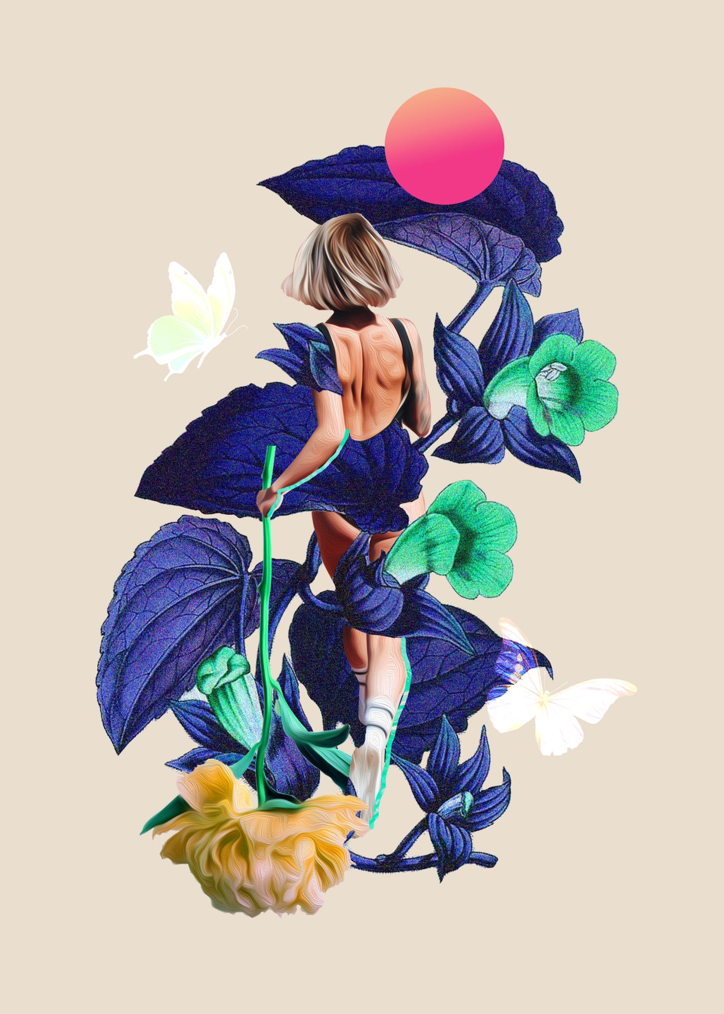 Botanical Dreams, 5” x 7” / A4 art print