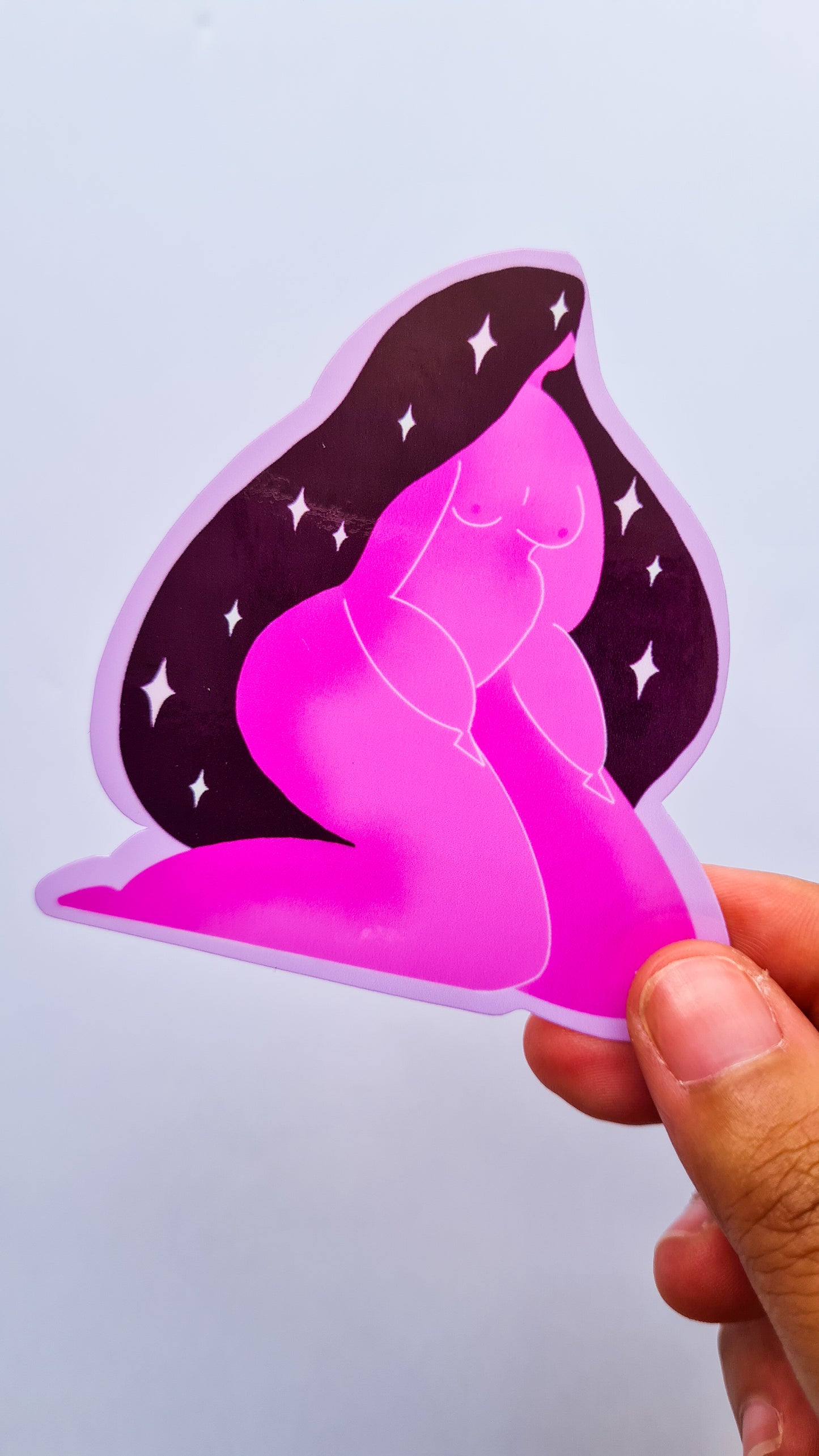 Pink Body #3 sticker