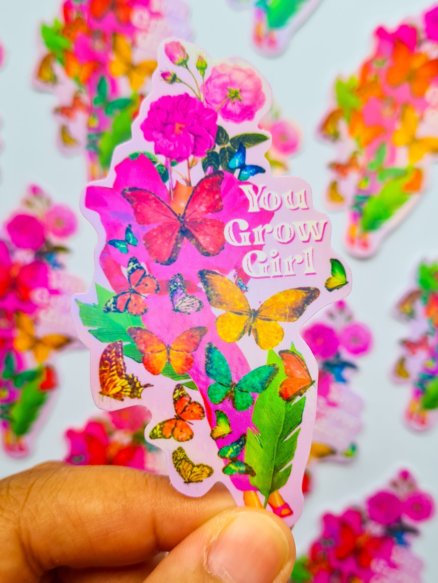 You Grow Girl sticker - Woman Create